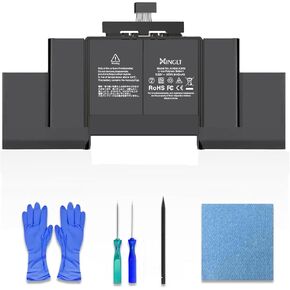 A1398 Replacement Battery for MacBook Pro,A1494 Battery for 15 Inch Retina MacBook Pro A1398 (Late 2013, Mid 2014, Mid 2015),A1494 A1618 Laptop Battery