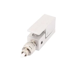 uxcell MM/SM FTTH Fibre Optical Connector for Server Rack, Patch Panel Square FC Bare Fiber Optic Adapter