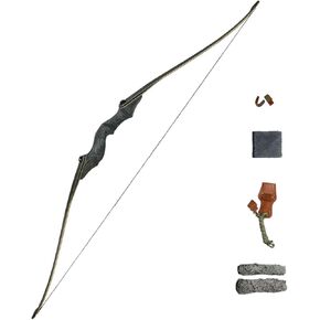 Topbows 60" Takedown Longbow Archery Wooden Archery Bow Included Fur Rest Pad Stringer Tool Tab String Nocks Right and Left Hand for Hunting or Target