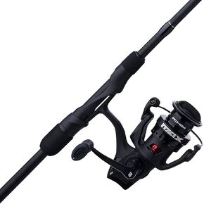 Abu Garcia 7'6" Max SX Spinning Reel and Fishing Rod Combo, Size 2500 Reel, 7 Stainless Steel Ball Bearings, Smooth Oil Felt Front Drag System, 24 Ton Graphite Rod Blank