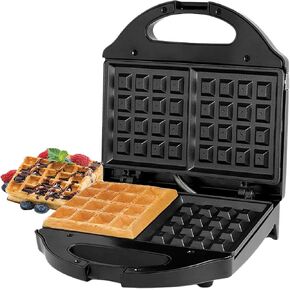 CC-WF2200 2-Slice Electric Waffle Maker, Countertop Stainless-Steel Waffle Iron