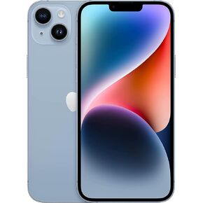 Original Back Glass Replacement for iPhone 14 Plus All Carriers with Pre-Installed Adhesive and Repair 14 Plus Tool (Blue)