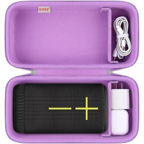 BOVKE Carrying Case Compatible with Ultimate Ears EVERBOOM Wireless Bluetooth Portable Speaker, UE EVERBOOM Holder Bag with Extra Space for UE Charger Cables, Black in Kuwait