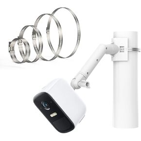 Security Cam Wall Mount Bracket for Arlo Pro, Arlo Pro 2, Arlo Ultra, Arlo Pro 3, Ring, Eufy, Arlo, Wyze, Extended Mounting Arm, Adjustable Security Indoor/Outdoor Mounting Bracket