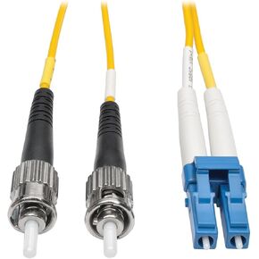 Tripp Lite Duplex Singlemode 9/125 Fiber Patch Cable (LC/ST), 15M (50-ft.)(N368-15M)