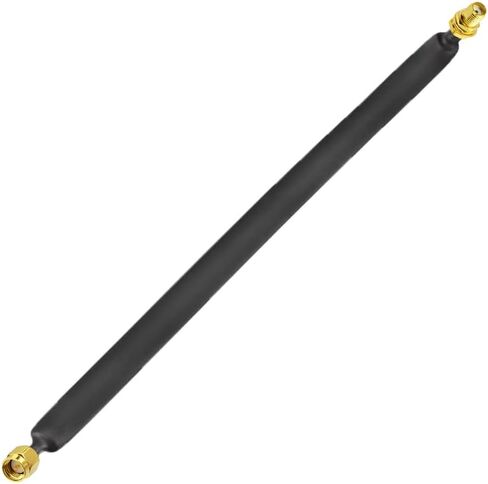 Window Pass Through Flat Coaxial Cable SMA Male to SMA Female Jack Adapter 12 inches in Kuwait