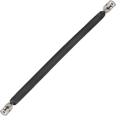 Window Pass Through Flat Coaxial Cable SMA Male to SMA Female Jack Adapter 12 inches in Kuwait