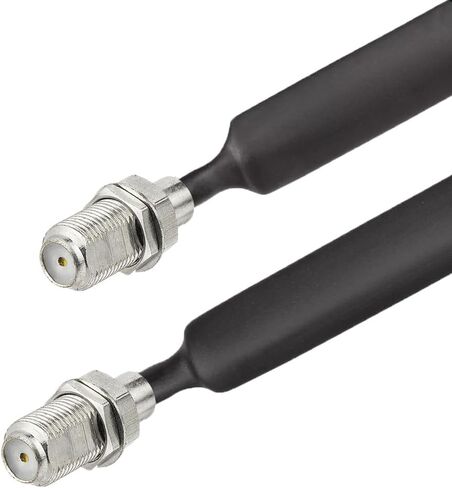 Window Pass Through Flat Coaxial Cable SMA Male to SMA Female Jack Adapter 12 inches in Kuwait