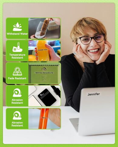 5-Pack Label Maker Tape Compatible DYMO D1 Label Tape 45013 S0720530, Black on White 1/2 Inch x 23Ft Dymo Label Maker Refills D1 for DYMO LabelManager 160 210D 260P 280 360D 420P COLORPOP Label Maker in Kuwait