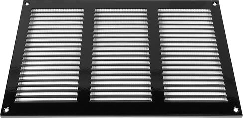 أنظمة التهوية مقاس 30.48 سم × 20.32 سم (الأبعاد الإجمالية) عبوة من قطعتين - أنثراسايت - غطاء قناة تهوية الهواء، شواية إرجاع معدنية مع شاشة حماية مدمجة من الآفات، غطاء قناة تهوية HVAC لتحسين المنزل in Kuwait