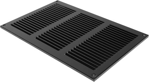 أنظمة التهوية مقاس 30.48 سم × 20.32 سم (الأبعاد الإجمالية) عبوة من قطعتين - أنثراسايت - غطاء قناة تهوية الهواء، شواية إرجاع معدنية مع شاشة حماية مدمجة من الآفات، غطاء قناة تهوية HVAC لتحسين المنزل in Kuwait