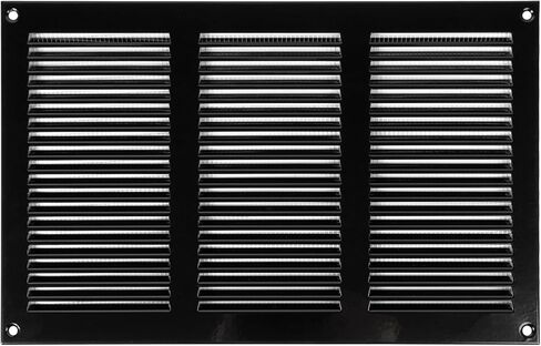 أنظمة التهوية مقاس 30.48 سم × 20.32 سم (الأبعاد الإجمالية) عبوة من قطعتين - أنثراسايت - غطاء قناة تهوية الهواء، شواية إرجاع معدنية مع شاشة حماية مدمجة من الآفات، غطاء قناة تهوية HVAC لتحسين المنزل in Kuwait