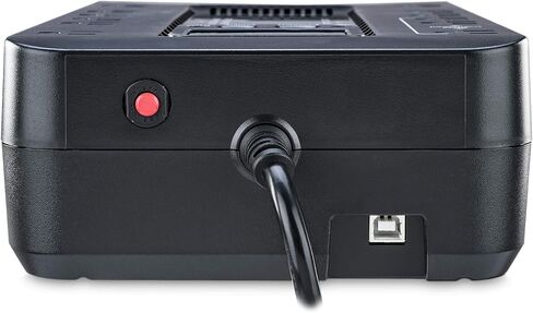 CyberPower EC750GTAA نظام UPS للبطارية الاحتياطية والحماية من زيادة التيار، 750 فولت أمبير/450 وات، 12 منفذًا، وضع ECO، مزود طاقة مدمج غير منقطع، معتمد من TAA in Kuwait