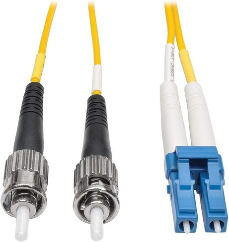 Tripp Lite Duplex Singlemode 9/125 Fiber Patch Cable (LC/ST), 15M (50-ft.)(N368-15M) in Saudi Arabia