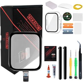 Compatible with Apple Watch Series 5/SE 40mm Screen External Glass is Damaged and Touch Digitizer Breakage Replacement Repair Kit (No incl LCD Screen) (Series 5/SE 40mm)