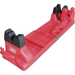 MTM GV30 Gun Vise for Gunsmithing work and Cleaning Kit, Free Standing, 11 Compartments, USA Made, Red