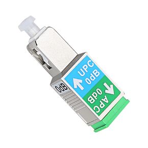 Fiber Optic Adapter - SC/UPC Male to SC/APC Female Singlemode SM 9/125 Hybrid Optical Converter Connector Coupler