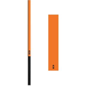 Bohning 7" Solid Wrap 7" Neon Orange Standard Arrow Wrap, 12pk