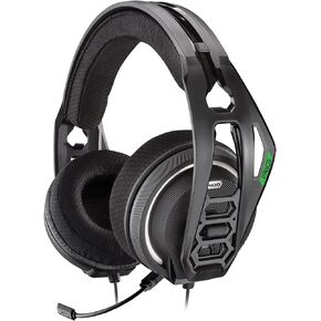 RIG 400HX Officially Licensed Xbox Gaming Headset with Removable Noise Canceling Mic - Dolby Atmos 3D Surround Sound for Xbox Series X, Xbox Series S, Xbox One, Windows 10, Windows 11 PC - Black