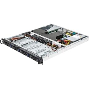 Asrock Rack 1U4LW-X570/2L2T 1U Rackmount Server Barebone AMD AM4 Ryzen PGA1331 X570 4x3.5 HDD 400W PSU 10GbE