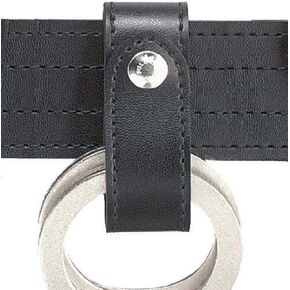 Safariland 690 Handcuff Strap Holder, Single Snap - Plain Black