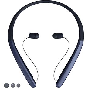 LG Tone Flex Wireless Bluetooth Stereo Neckband Earbuds HBS-XL7-32-Bit Hi-Fi DAC, Meridian Audio, Blue