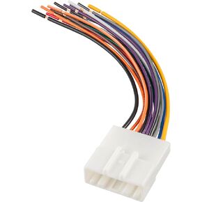 RED WOLF Car Radio Wire Harness Connector Compatible with 2007-2013 Infiniti Nissan Murano Altima, 2008-2015 Subaru Outback Forester Aftermarket Stereo Wiring Cable Adapter Plug Install 20 Pin