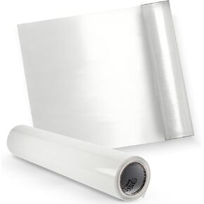 Self Laminating Film Anti-UV Vinyl (12"x15ft Glossy): Clear Vinyl Roll Laminating Paper - Self Adhesive Laminating Sheets, Sticker Laminate Sheets Waterproof, Self Laminating Sheets Transparent Vinyl