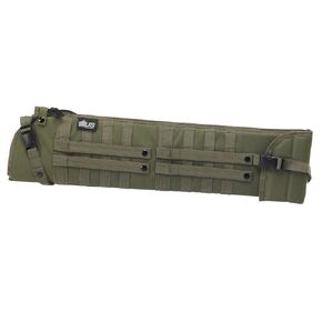 P13135 - Shotgun Scabbard (34.5" X 7.5")- Heavy Duty Fabric - Ambidextrous - Removable Strap - Adjustable - OD Green