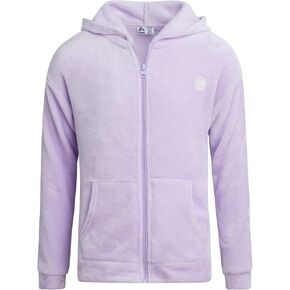 RBX Girls' Sweatshirt - Sherpa Fleece Zip Up Hoodie Sweatshirt - Cozy Casual Fashion Sweatshirt for Girls (7-16)