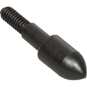Allen Company Archery Bullet Points - Soft Arrow Tips for Target Practice - Screw-On Design - Reduces Wear and Tear on Targets - Multiple Sizes/Grain - 12-Pack - Black