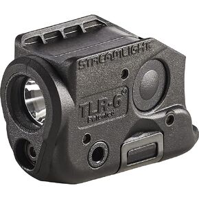 Streamlight 69288 TLR-6 100-Lumen Tactical Weapon Light with Integrated Red Aiming Laser Designed Exclusively and Solely for Micro Compact Taurus GX4, Black