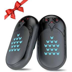 Hand Warmers Rechargeable, ITSHINY 6000mAh 2-in-1 Electric Portable Pocket Heater, 2 Pack 3 Levels Heat Therapy Perfect for Outdoors, Hunting, Golf, Snow Sports, Camping, Warm Gifts