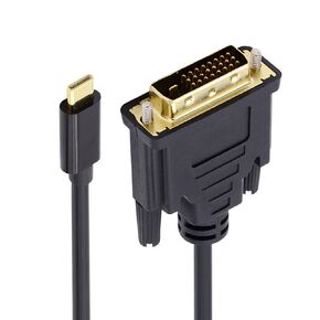 xiwai 1080P USB-C Type C to DVI USB 3.1 Display Monitor Cable for Laptop 1.8m