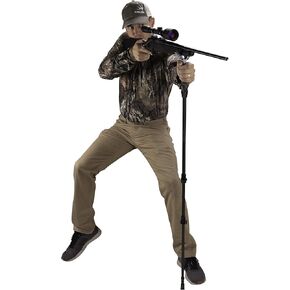 Allen Company Premium Carbon Fiber Shooting Stick with Adjustable Cams, Black