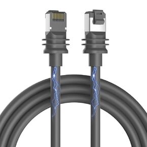 RAAVEE Starlink Cable Gen 3/Mini 75FT/23M, Standard Actuated Starlink Gen 3 Cable Replacement Standard V3 Cable Waterproof Starlink Ethernet Cable for Starlink Accessories | Gray