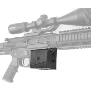 Spartan Mounts for AR-10 | Rifle Display | Wall Storage Organization System | Unique Low Profile Design | Gun Safe Wall Garage | Gun Room Mounting Solution