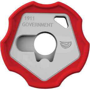 Real Avid 1911 Smart Wrench - Barrel Bushing Wrench, Government & Officer, Rubberized Non-Slip Outer Ring | Non-Marring Accessories for Breakdown Takedown Tool
