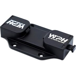 We The People Holsters - IWB Car Gun Mount - Dual Locking & Universal Flat Mounting Car Holster - Gun Holder for Trucks Home & Office for Concealed Carry with Quick Release Latch - Small & Lightweight