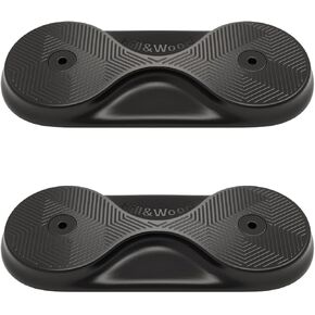 Magnetic Gun Mount 2-Pack | Rubberized 48 lbs Rated Gun Magnet | Gun Magnet Mount-Concealed Holder for Handgun, Pistol, Rifle, Shotgun, Revolver, Magazine