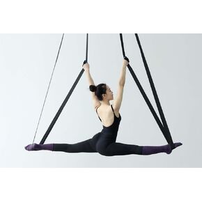 Bodyloop Contortion Aerial Strap 2 pairs Delta Quick Link Rigging Hardware Safely Situations Black