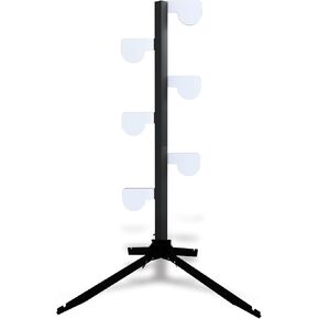 Atflbox AR500 Dueling Tree Target Kit - 4" x 1/4" Steel Paddle for Pistol and Rimfire Training and Shooting