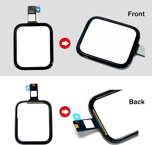 Compatible with Apple Watch Series 5/SE 40mm Screen External Glass is Damaged and Touch Digitizer Breakage Replacement Repair Kit (No incl LCD Screen) (Series 5/SE 40mm) in Kuwait