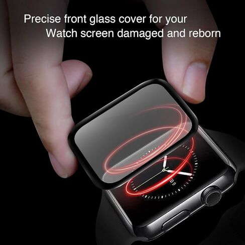 Compatible with Apple Watch Series 5/SE 40mm Screen External Glass is Damaged and Touch Digitizer Breakage Replacement Repair Kit (No incl LCD Screen) (Series 5/SE 40mm) in Kuwait