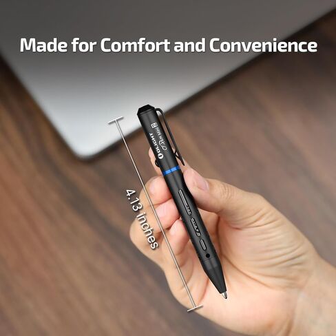 OLIGHT O'Pen Mini 2 Ballpoint Pen and Pencil in One, Replaceable EDC Refill and Pencil Tip, Smooth Writing, for Office, Working, Writing (Black) in Saudi Arabia