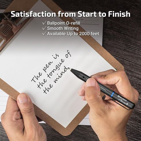 OLIGHT O'Pen Mini 2 Ballpoint Pen and Pencil in One, Replaceable EDC Refill and Pencil Tip, Smooth Writing, for Office, Working, Writing (Black) in Saudi Arabia