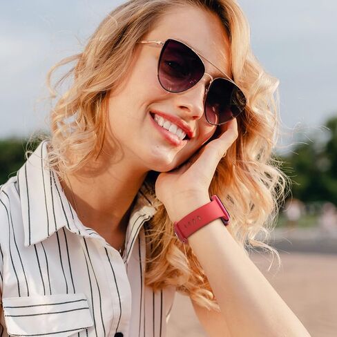 سوار سيليكون رياضي متوافق مع ساعة Apple 38 مم 40 مم 41 مم 42 مم 44 مم 45 مم 46 مم 49 مم للنساء والرجال، سوار معصم بديل مقاوم للماء ناعم لسلسلة iWatch Bands 10 9 8 7 SE 6 5 4 3 2 1 Ultra in Saudi Arabia