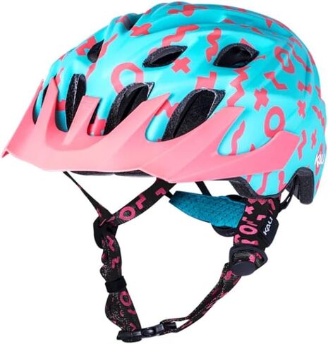 Kali Protectives Chakra Youth Plus Bicycle Helmet; Mountain in-Mould Mountain Bike Helmet for Kids Equipped with an Integrated Visor; Dial Fit Closure System; with 21 Vents in Kuwait