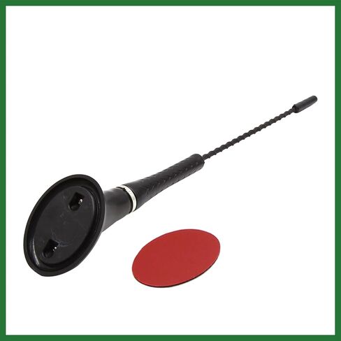 Motoforti Black Adhesive Base Car External Radio Signal Decorative Antenna Aerial Universal Waterproof Replacement Long-lasting in Saudi Arabia