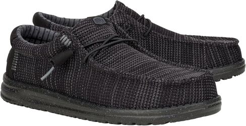 Hey Dude Wally Stretch Sox Navy Size 7, Men’s Shoes, Men's Slip-on Loafers, Comfortable & Light-Weight in Kuwait
